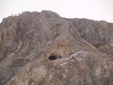 Горный Алтай зимой. Канская пещера