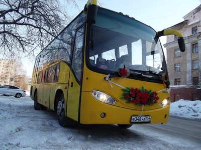 автобус Хайгер 31 место. Заказ автобуса г. Новосибирск